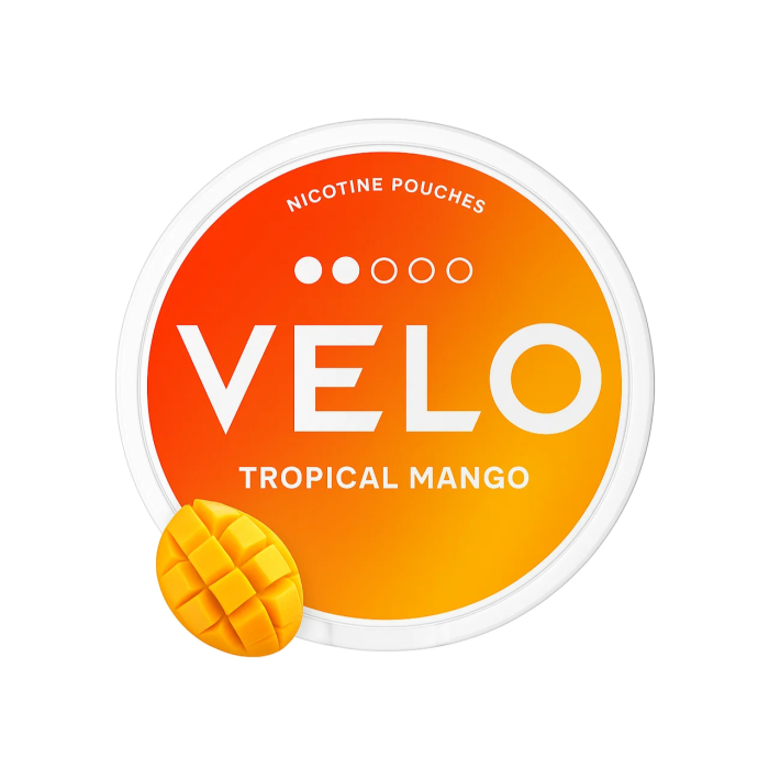 Снюс VELO Tropical Mango (манго) 20шт (ник 8.5мг) - купить VELO в